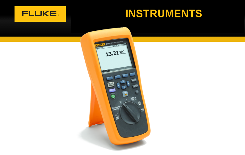 Fluke BT521 battery analyser product image